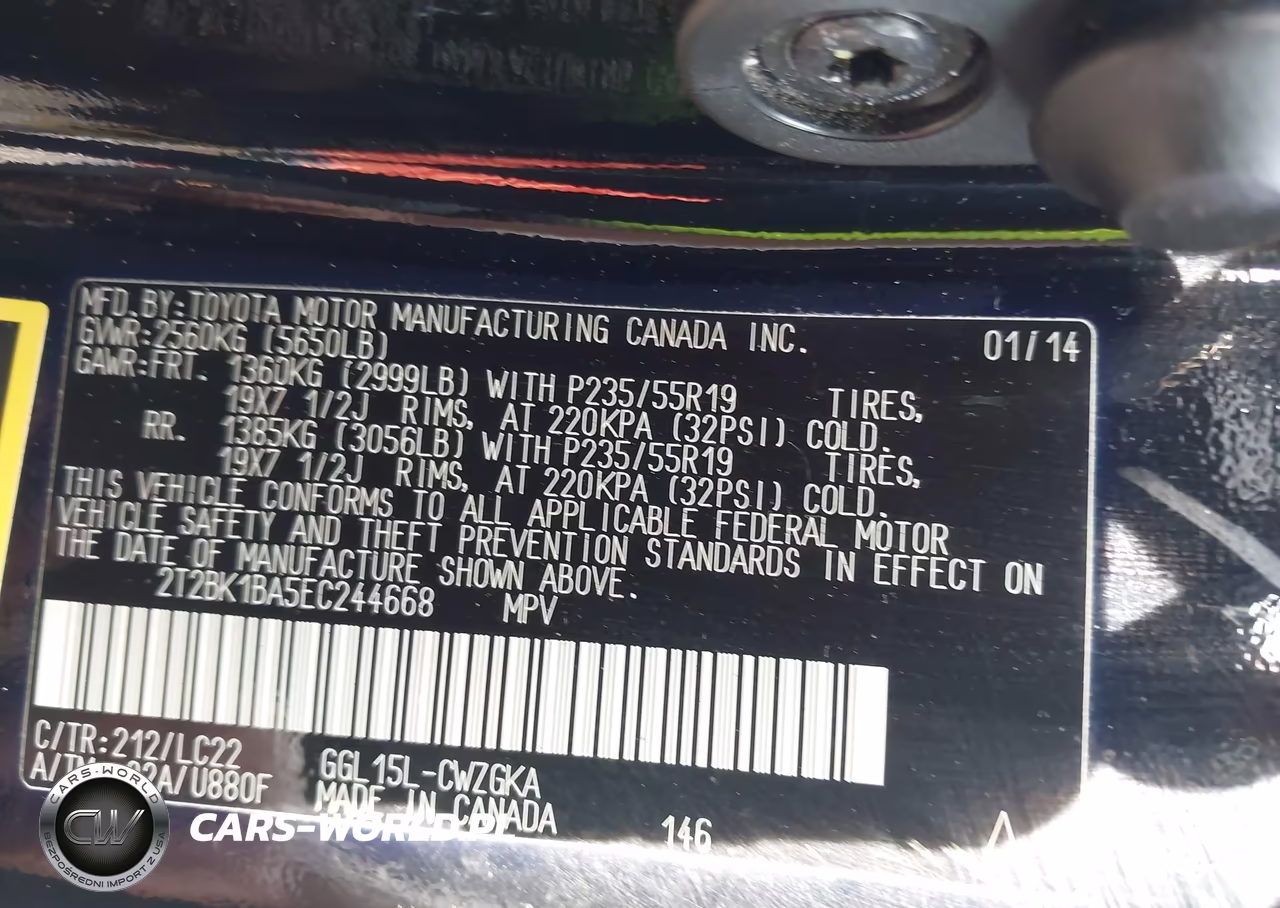 2014 Lexus Rx 350 F Sport VIN:2T2BK1BA5EC244668 - 9