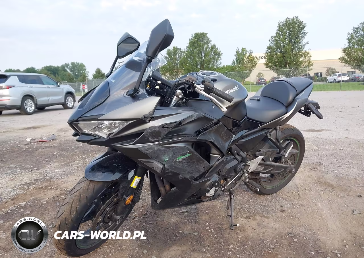2024 Kawasaki Ex650 R VIN:ML5EXER16RDAD5263 - 2