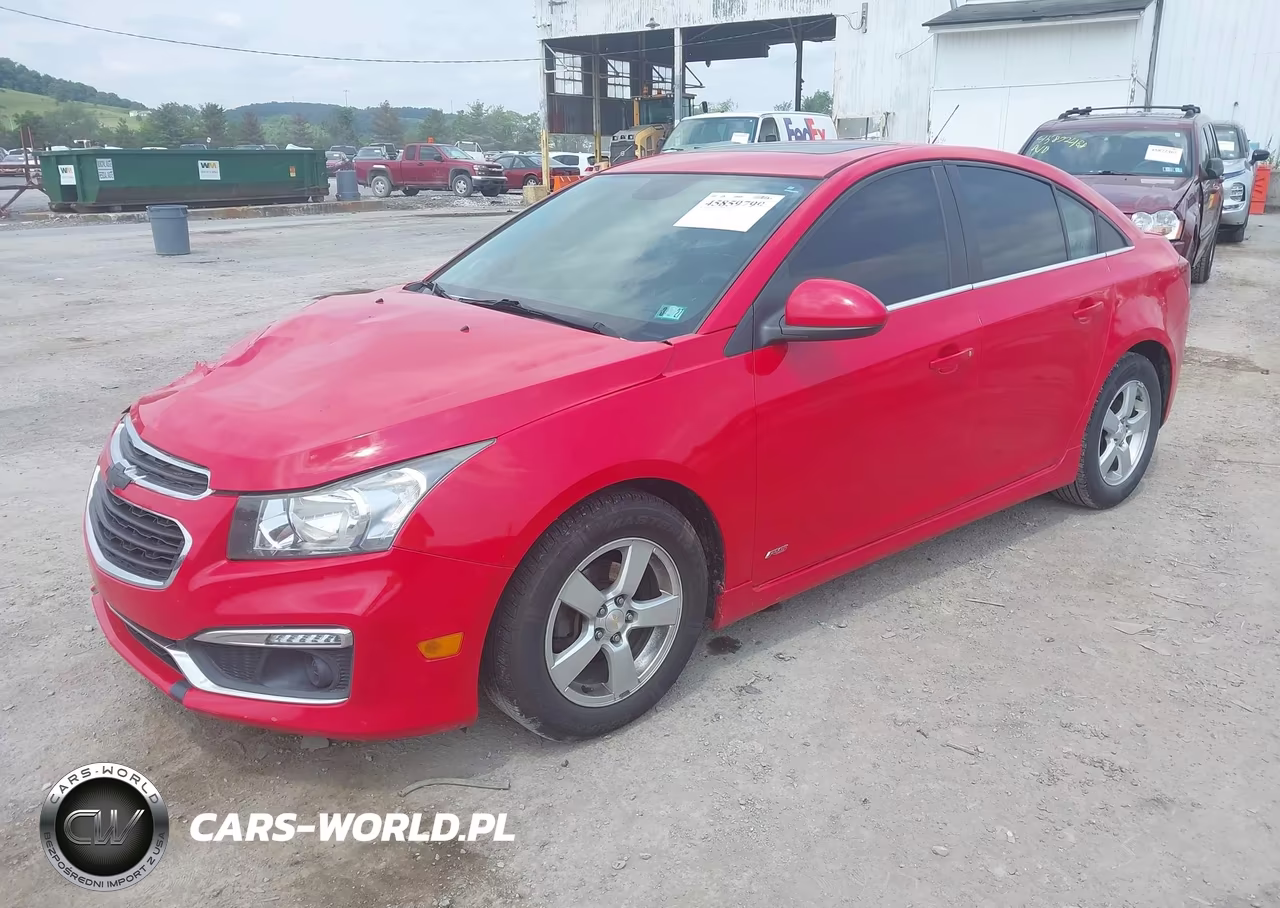 2015 Chevrolet Cruze 1Lt Auto VIN:1G1PC5SB7F7187361 - 2