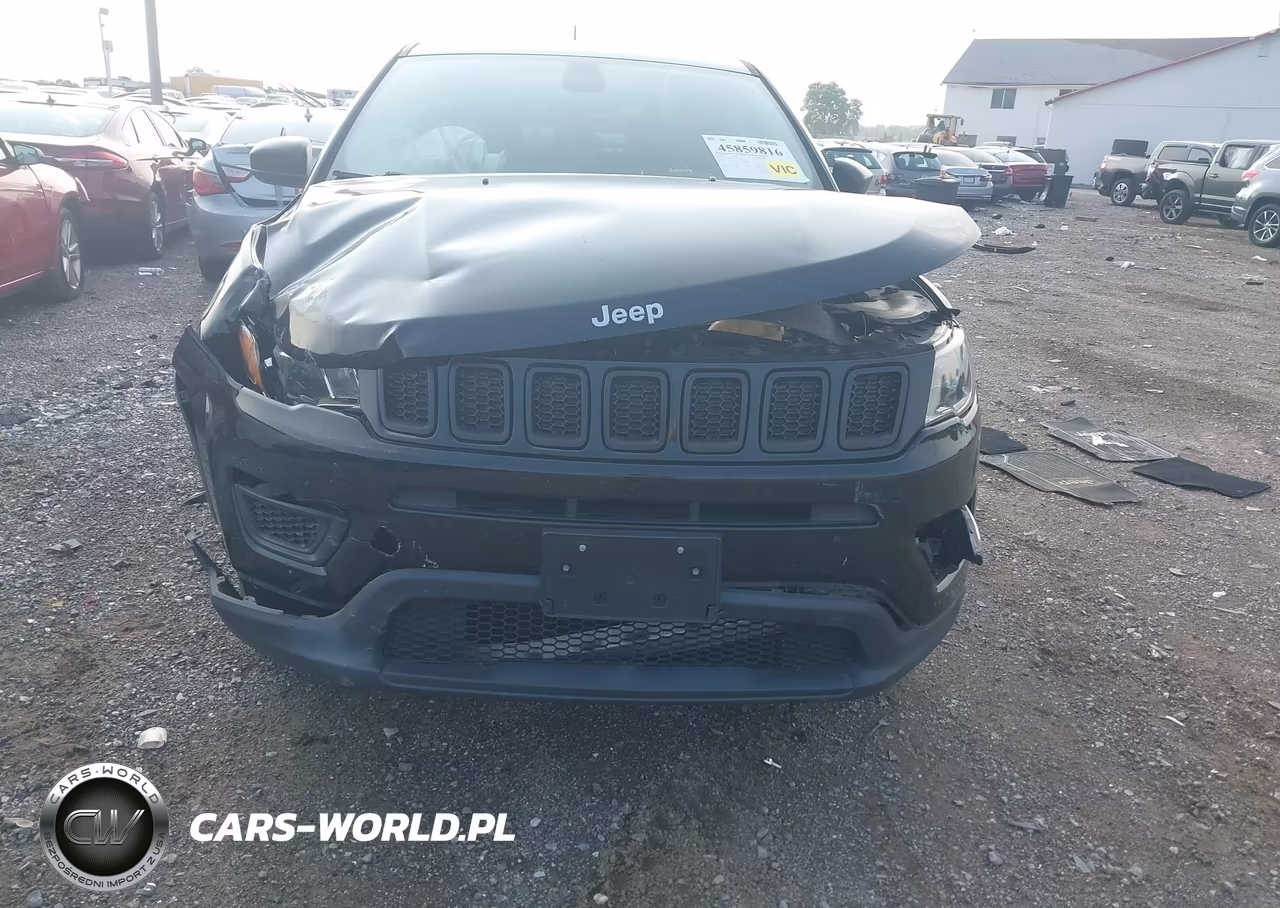 2018 Jeep Compass Sport 4X4 VIN:3C4NJDAB7JT245523 - 12
