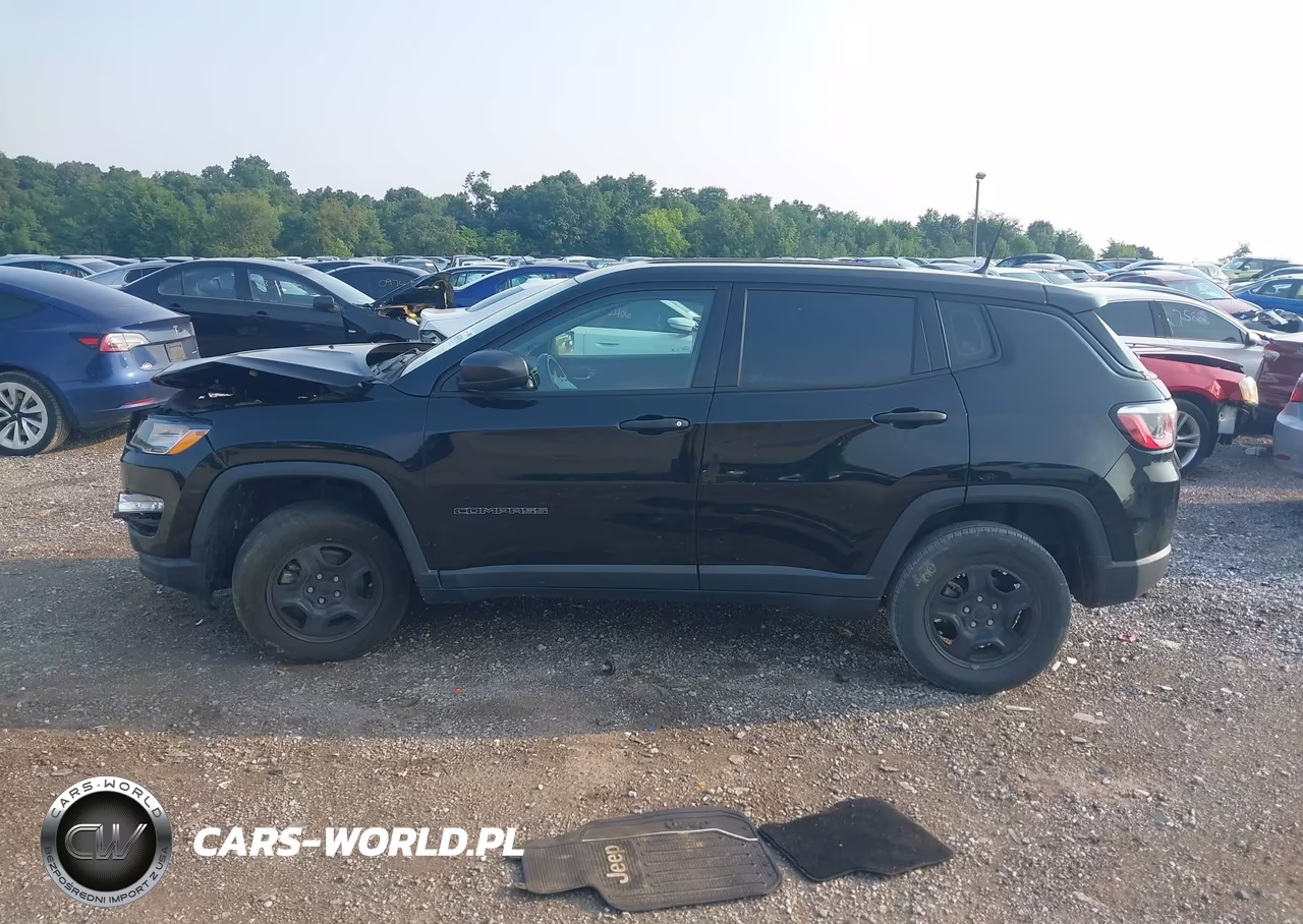2018 Jeep Compass Sport 4X4 VIN:3C4NJDAB7JT245523 - 14