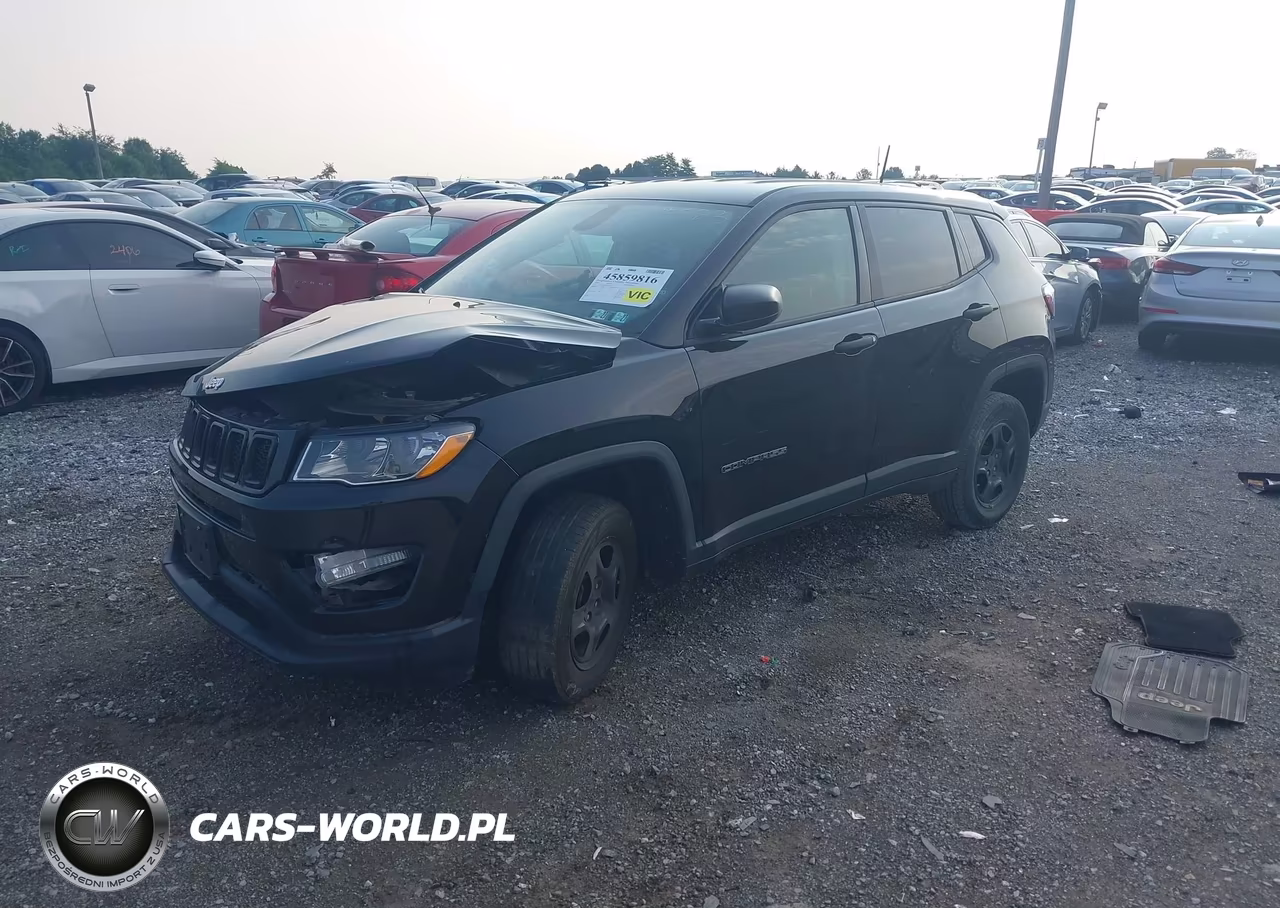 2018 Jeep Compass Sport 4X4 VIN:3C4NJDAB7JT245523 - 2