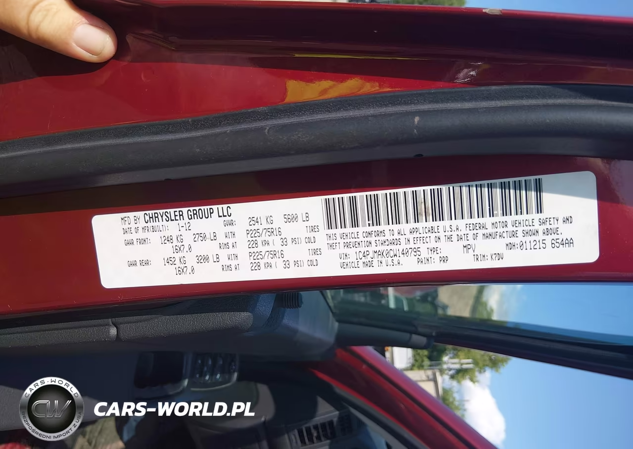 2012 Jeep Liberty Sport VIN:1C4PJMAK0CW140795 - 9