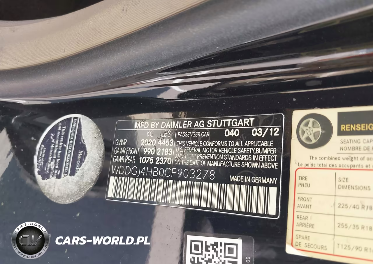 2012 Mercedes-Benz C 250 VIN:WDDGJ4HB0CF903278 - 9