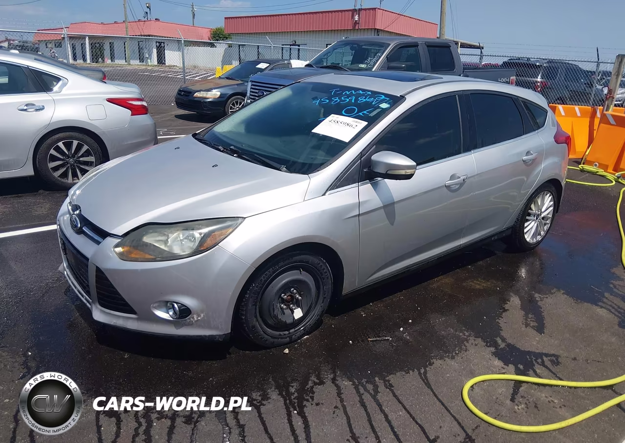 2014 Ford Focus Titanium VIN:1FADP3N23EL298080 - 2