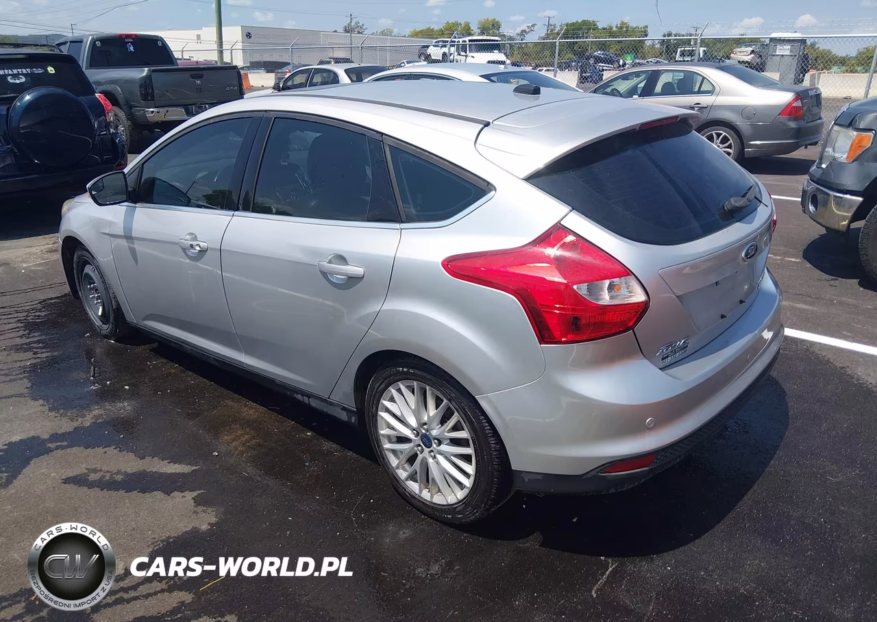 2014 Ford Focus Titanium VIN:1FADP3N23EL298080 - 3