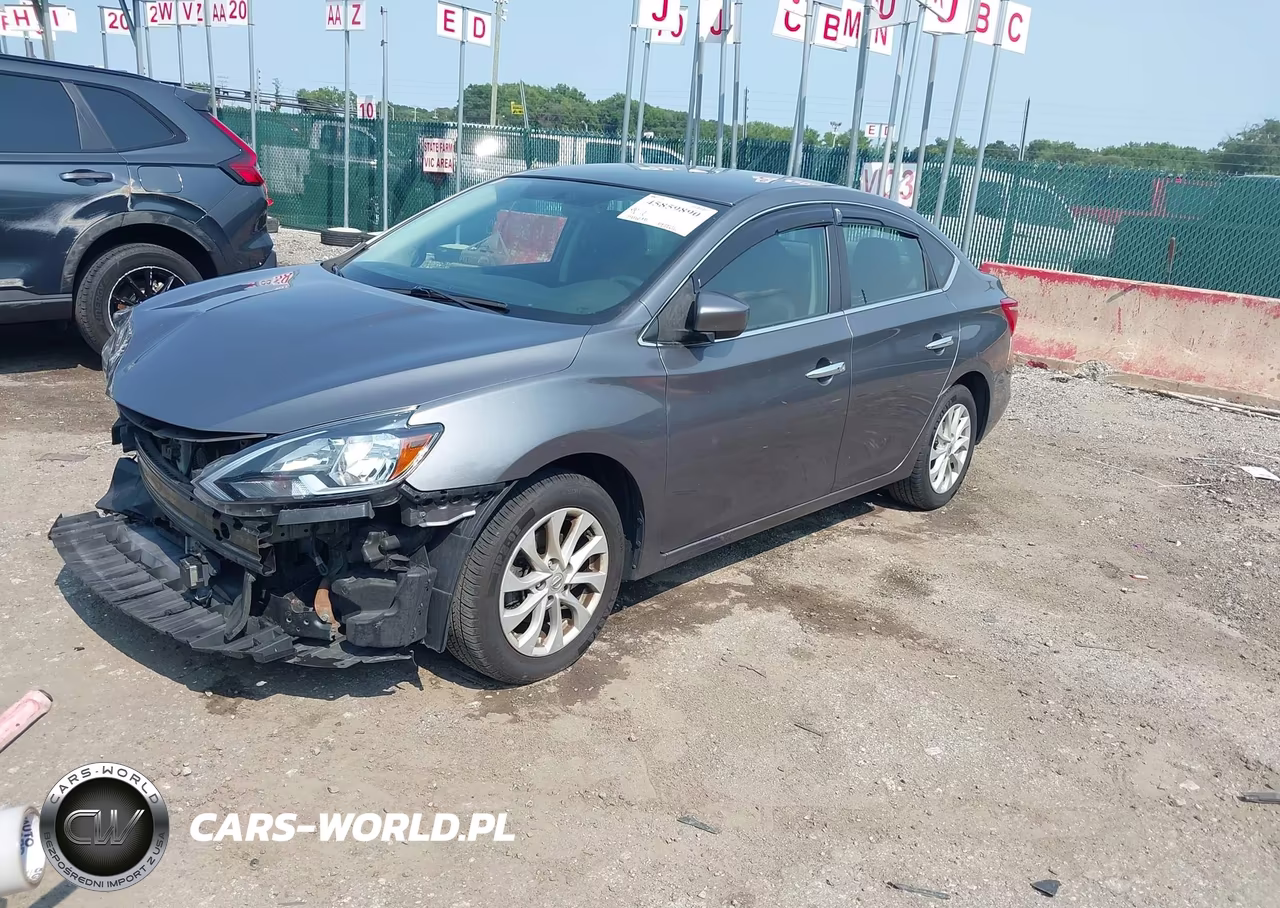 2019 Nissan Sentra Sv VIN:3N1AB7AP9KY313529 - 2