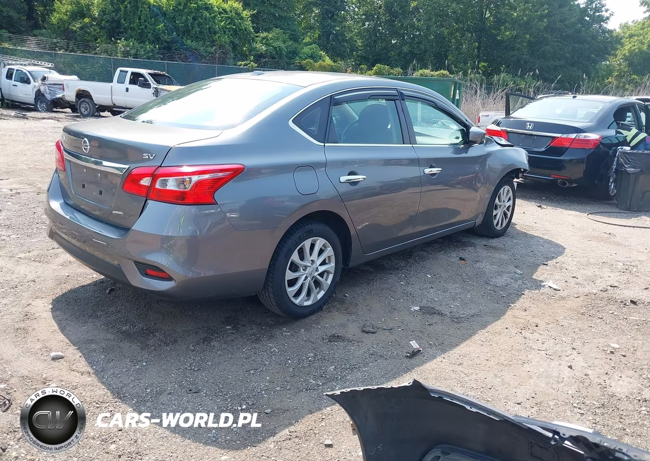 2019 Nissan Sentra Sv VIN:3N1AB7AP9KY313529 - 4