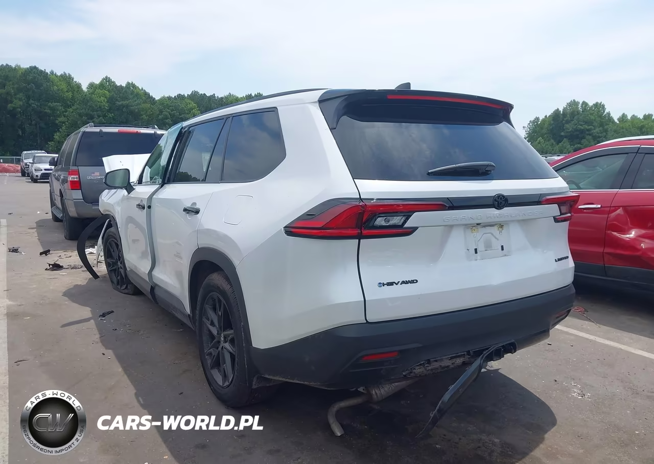 2025 Toyota Grand Highlander Hybrid Nightshade Edition VIN:5TDACAB51SS046737 - 3
