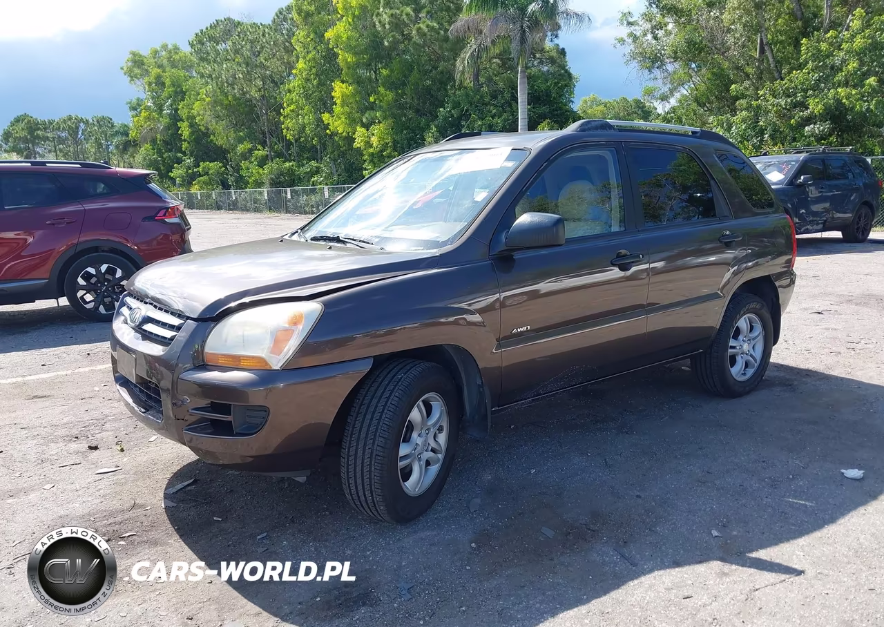 2008 Kia Sportage Lx V6 VIN:KNDJE723087464169 - 2