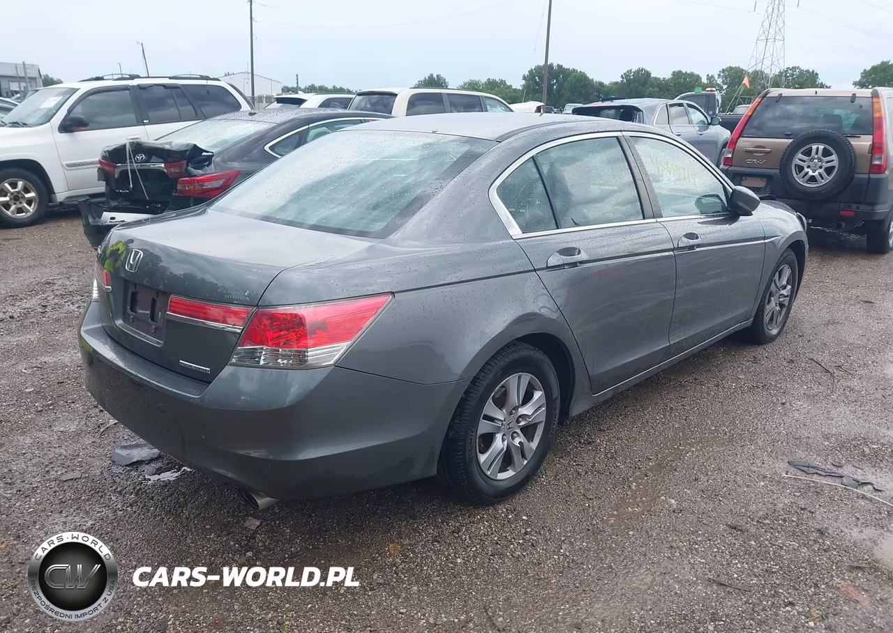 2012 Honda Accord 2.4 Se VIN:1HGCP2F61CA209568 - 4