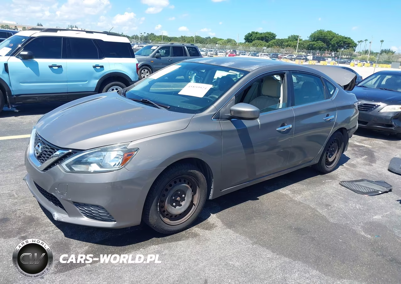 2016 Nissan Sentra Sv VIN:3N1AB7AP9GY250598 - 2