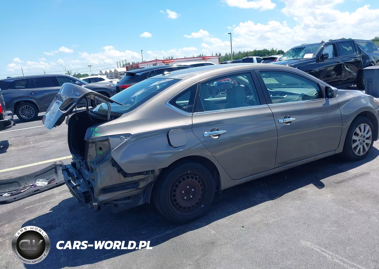2016 Nissan Sentra Sv VIN:3N1AB7AP9GY250598 - 4