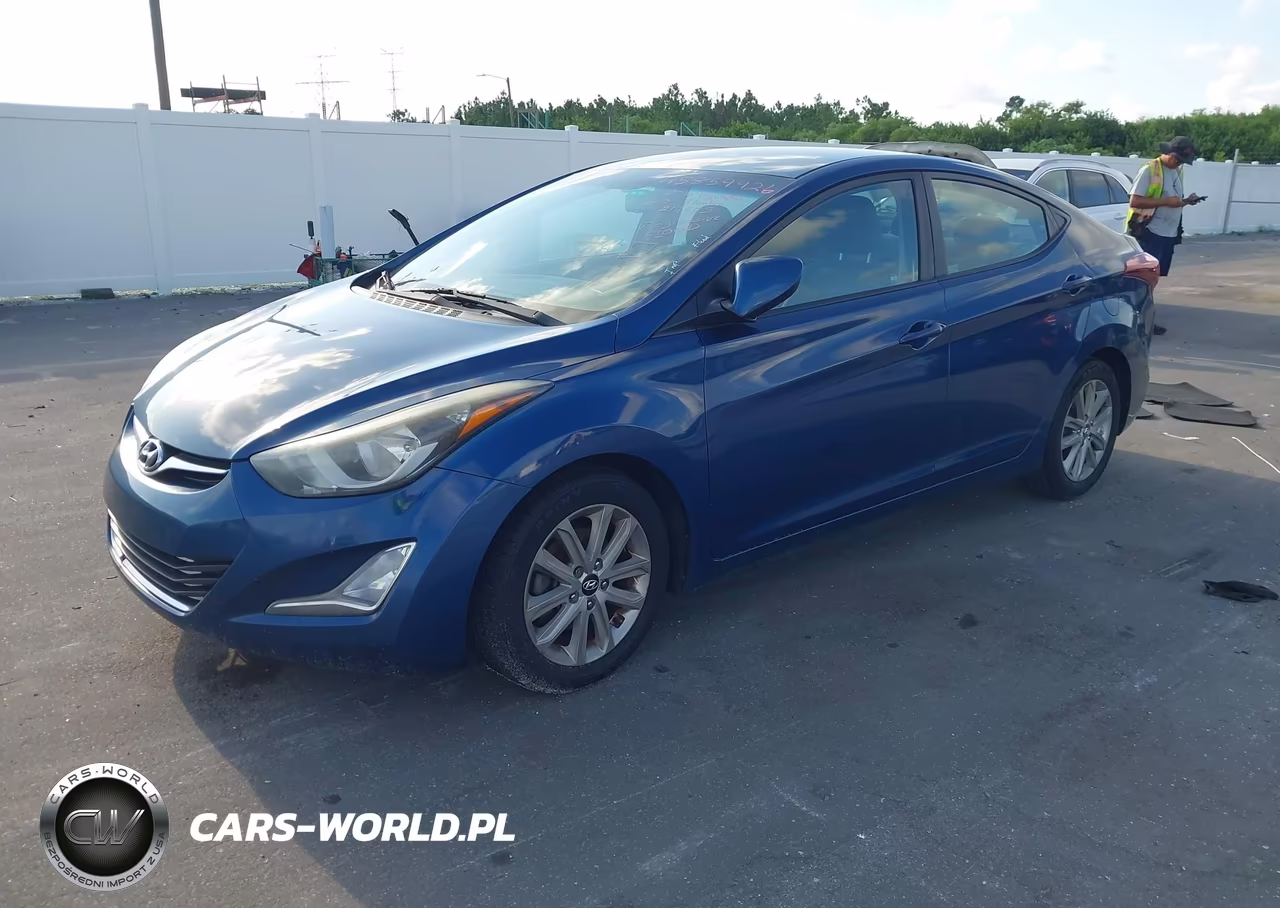 2016 Hyundai Elantra Se VIN:KMHDH4AE4GU544477 - 2