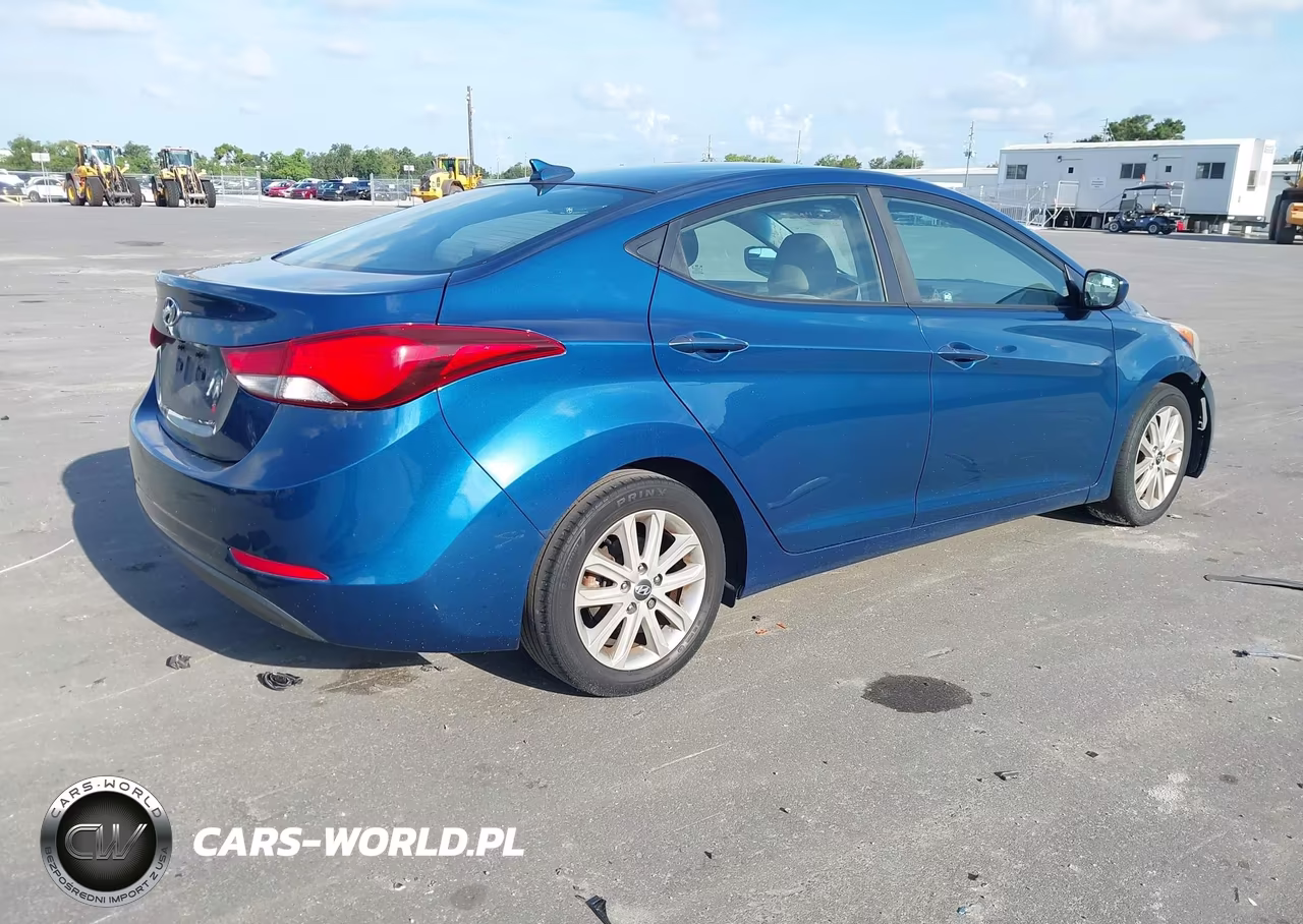 2016 Hyundai Elantra Se VIN:KMHDH4AE4GU544477 - 4