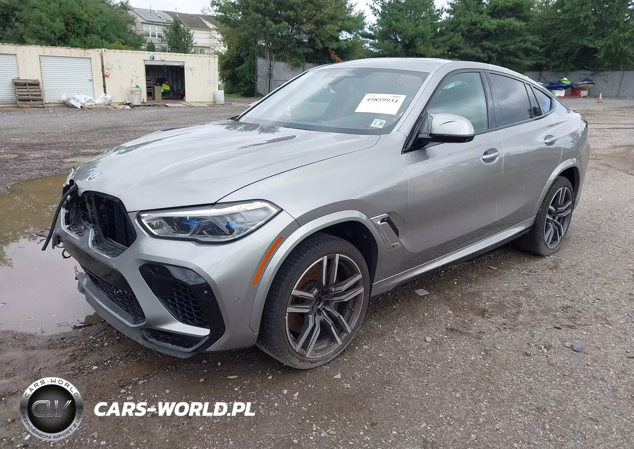 2023 BMW X6 M VIN:5YMCY0C03P9R36144 - 2
