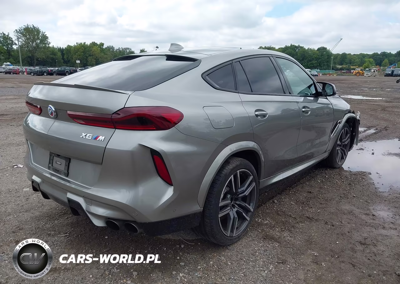 2023 BMW X6 M VIN:5YMCY0C03P9R36144 - 4