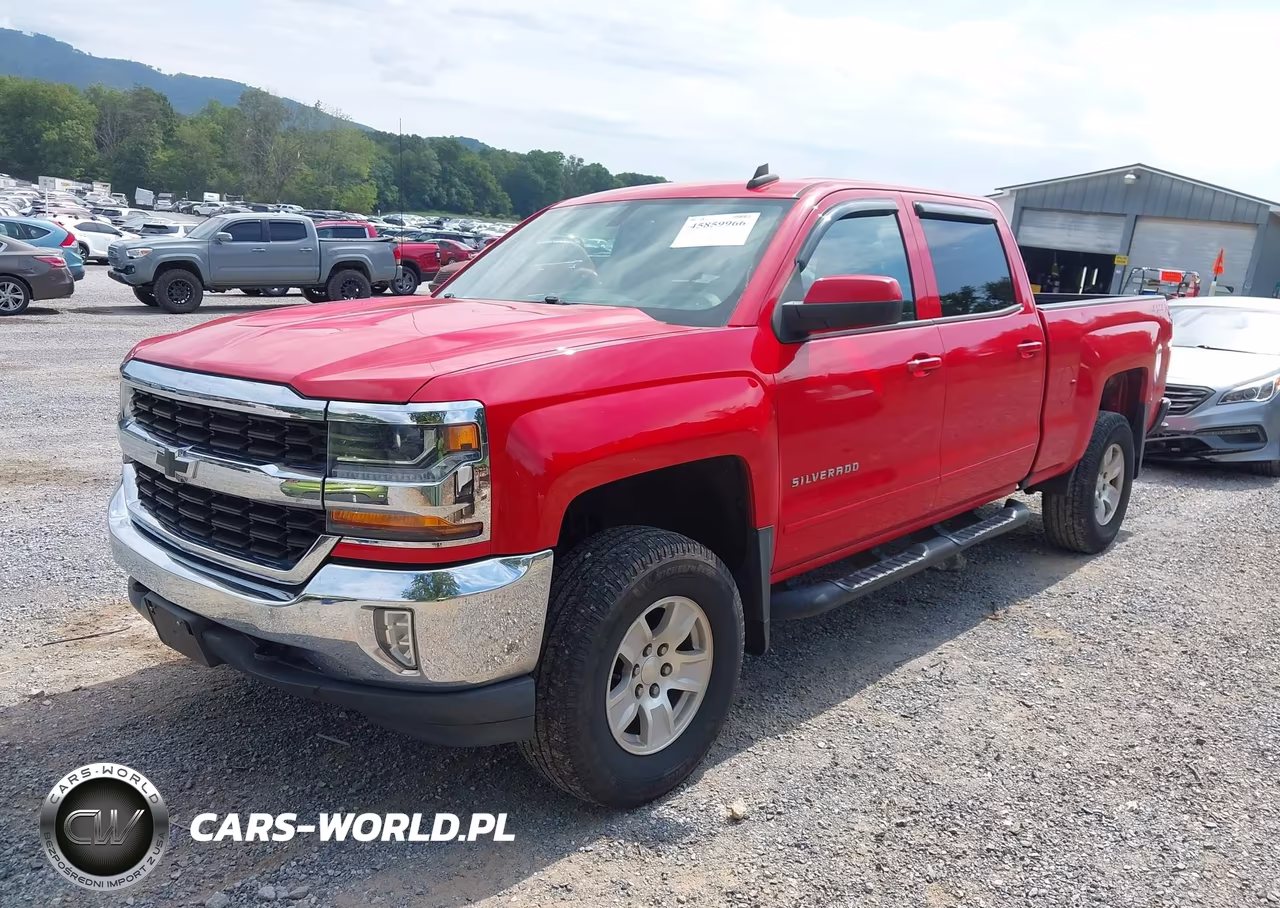 2018 Chevrolet Silverado 1500 1Lt VIN:3GCUKREC5JG507198 - 2