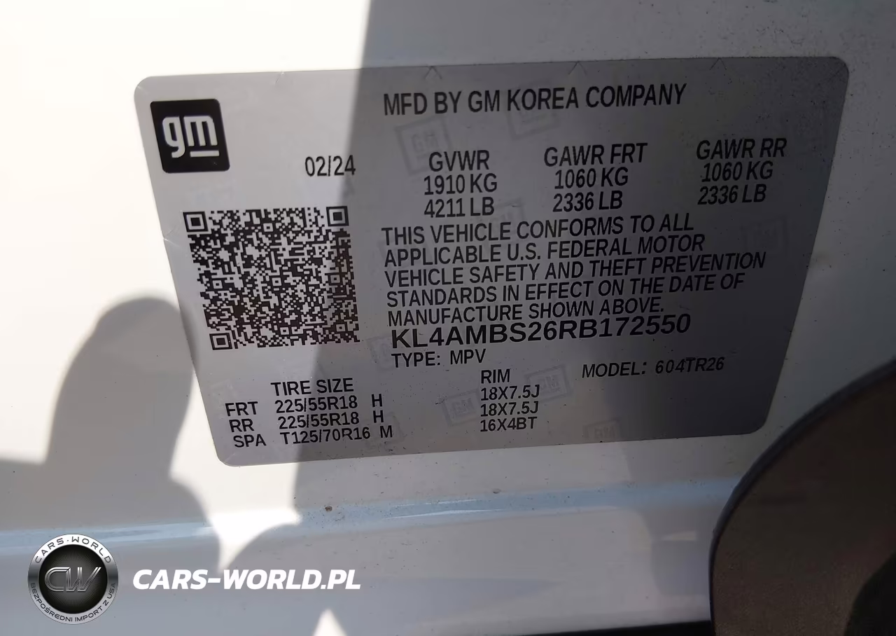 2024 Buick Encore Gx Preferred Fwd VIN:KL4AMBS26RB172550 - 9