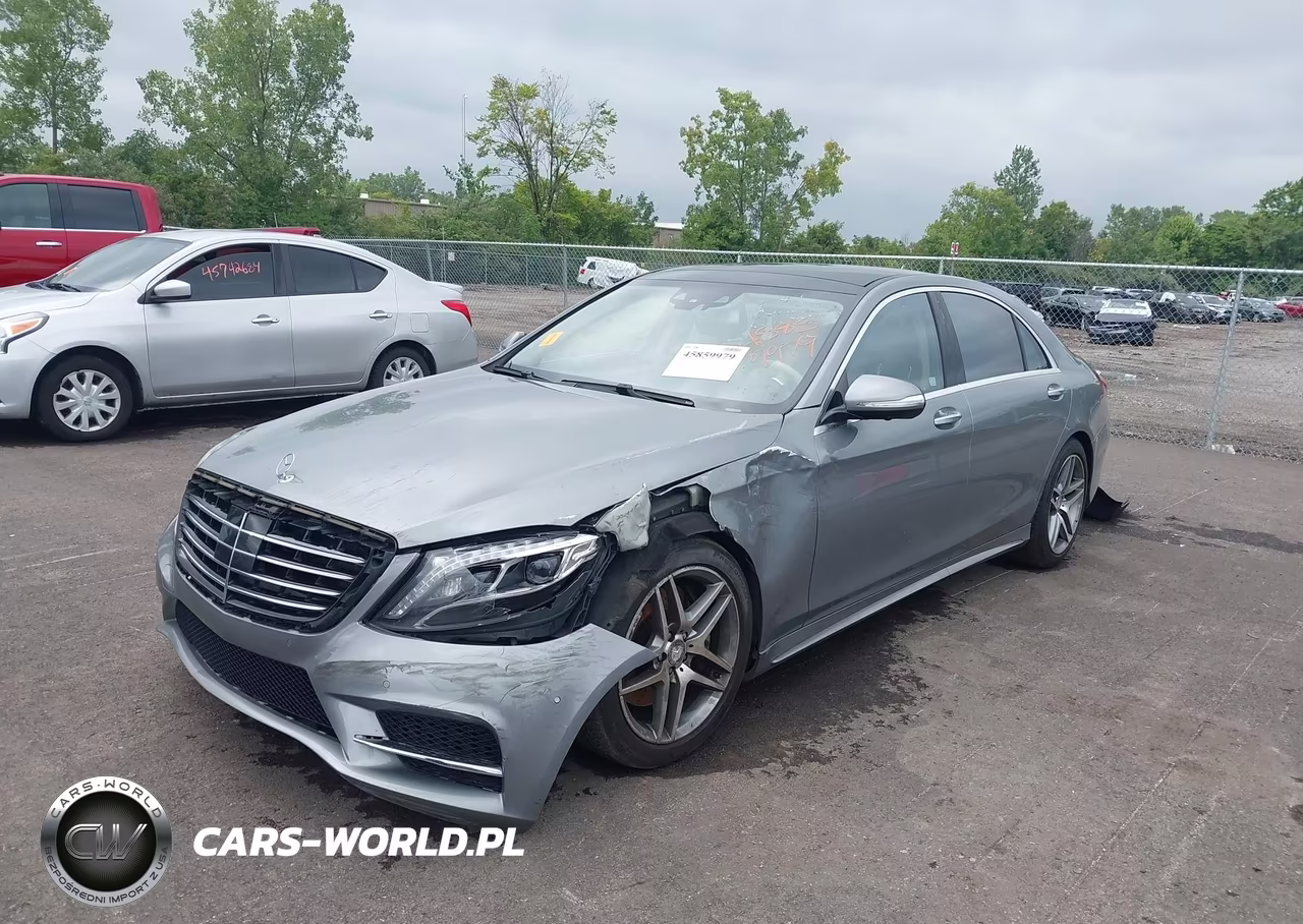 2015 Mercedes-Benz S 550 4Matic VIN:WDDUG8FB8FA191258 - 2