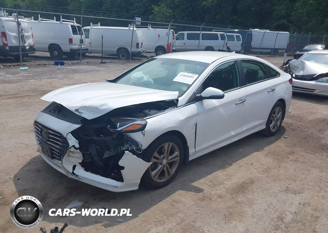 2018 Hyundai Sonata Sel VIN:5NPE34AF5JH619916 - 2
