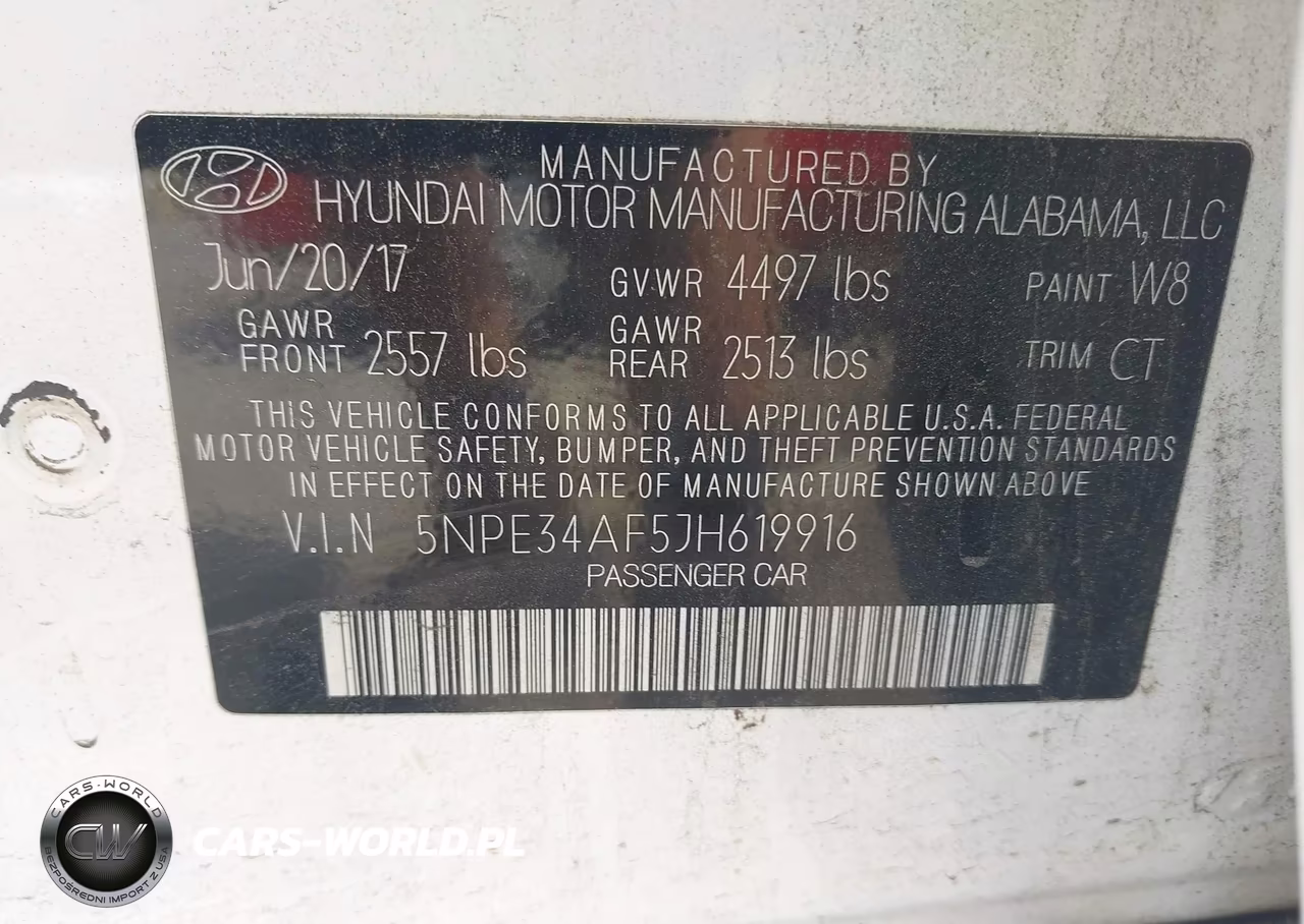 2018 Hyundai Sonata Sel VIN:5NPE34AF5JH619916 - 9