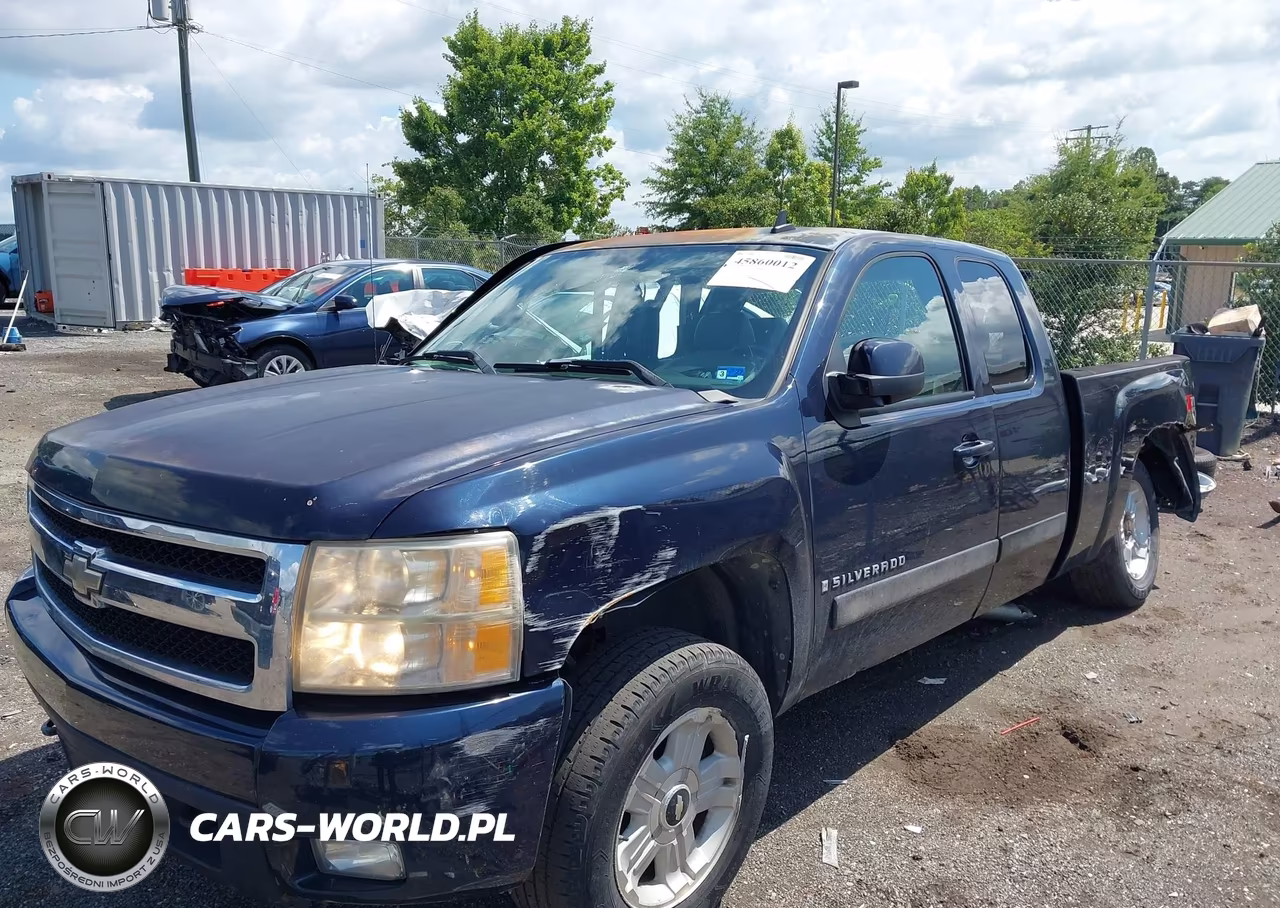 2008 Chevrolet Silverado K1500 VIN:1GCEK19JX8Z127038 - 2