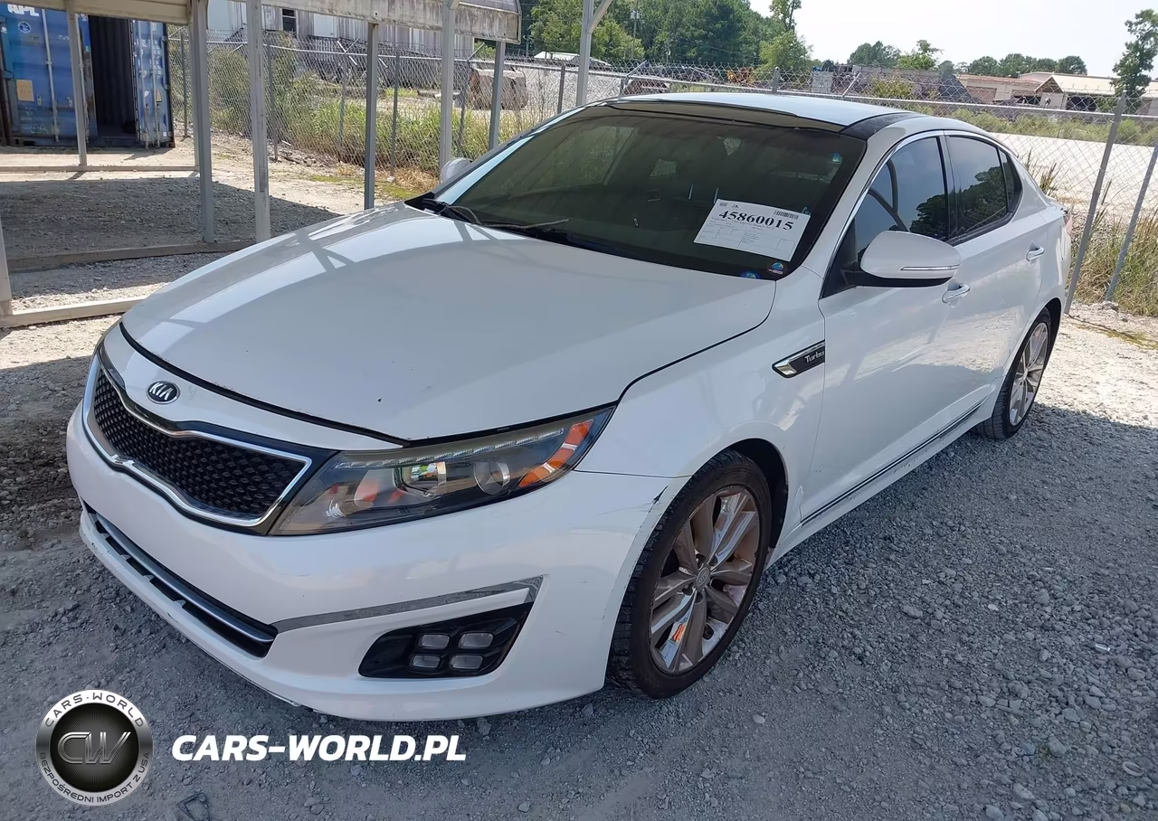 2015 Kia Optima Sxl Turbo VIN:5XXGR4A67FG504101 - 2