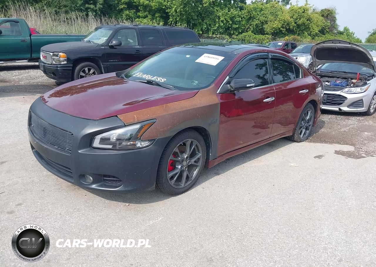 2012 Nissan Maxima 3.5 Sv VIN:1N4AA5AP8CC837629 - 2