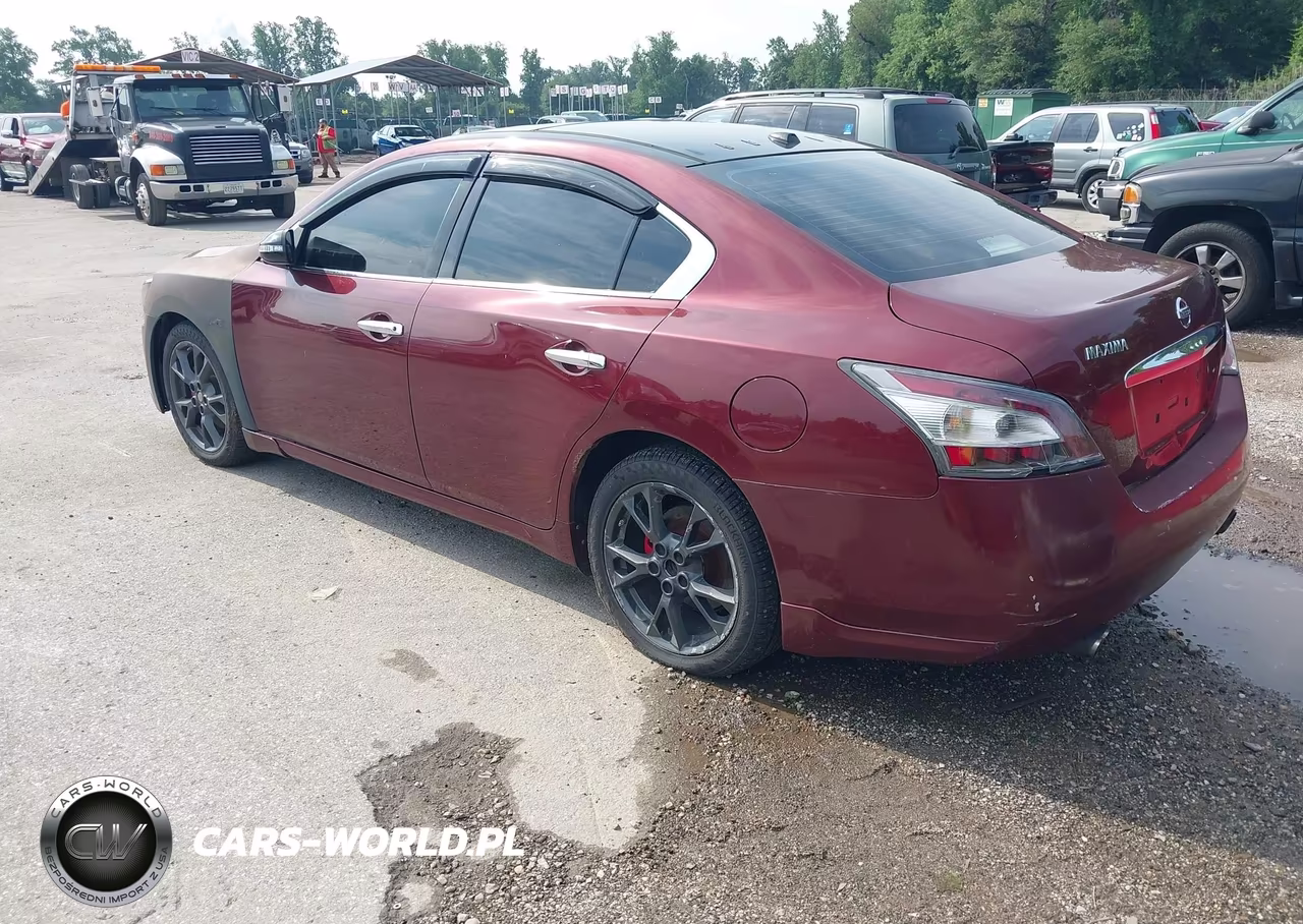 2012 Nissan Maxima 3.5 Sv VIN:1N4AA5AP8CC837629 - 3