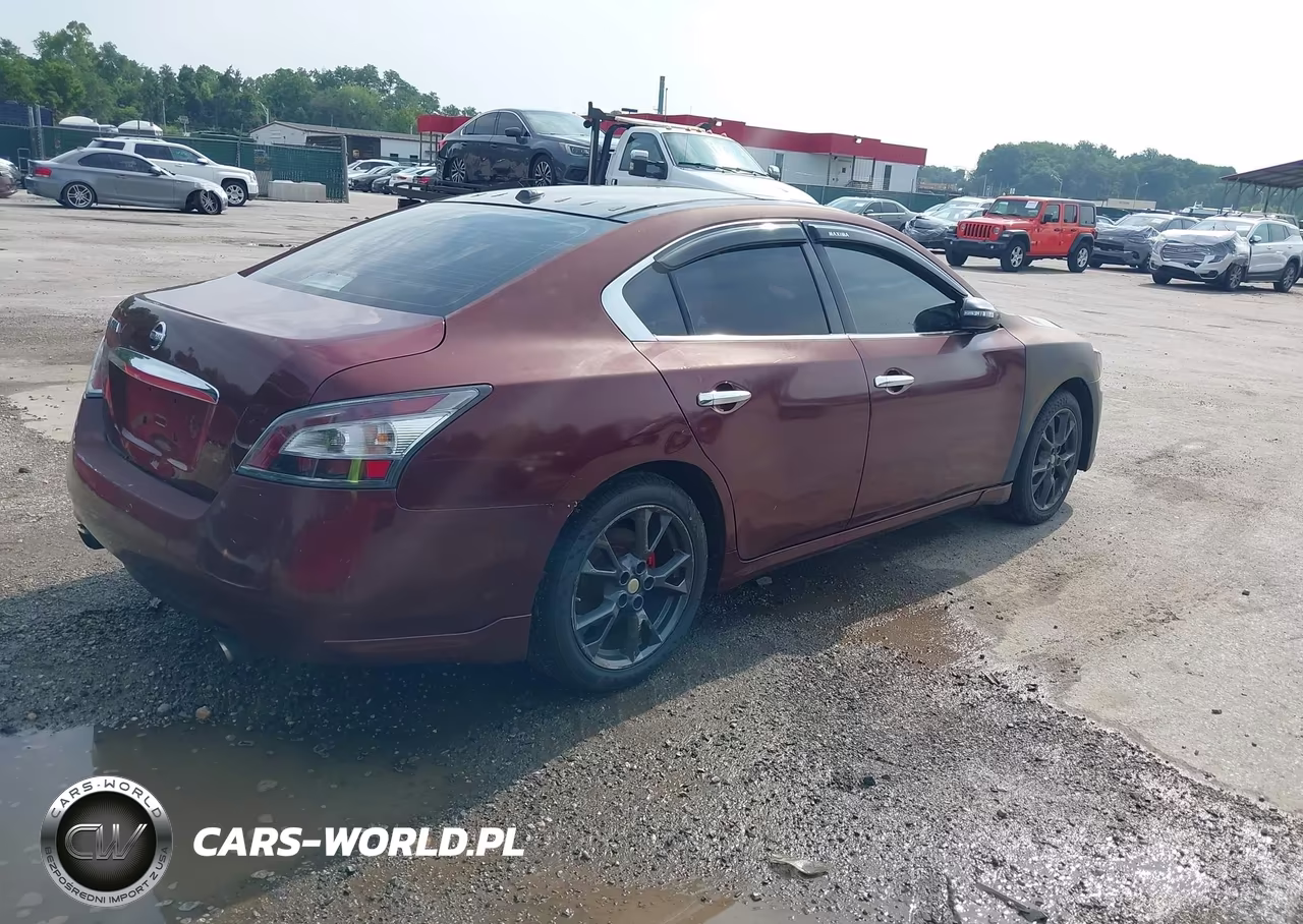 2012 Nissan Maxima 3.5 Sv VIN:1N4AA5AP8CC837629 - 4