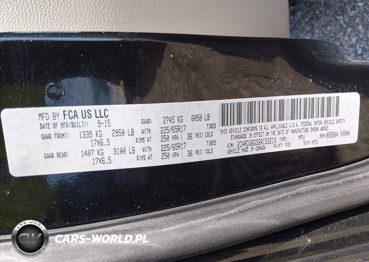2016 Dodge Grand Caravan Se VIN:2C4RDGBG3GR153213 - 9