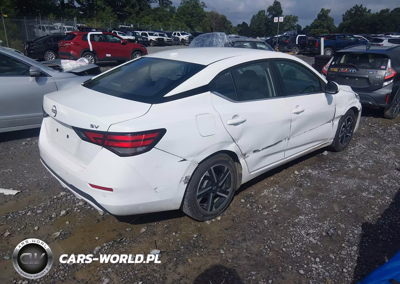 2024 Nissan Sentra Sv Xtronic Cvt VIN:3N1AB8CV8RY260964 - 4