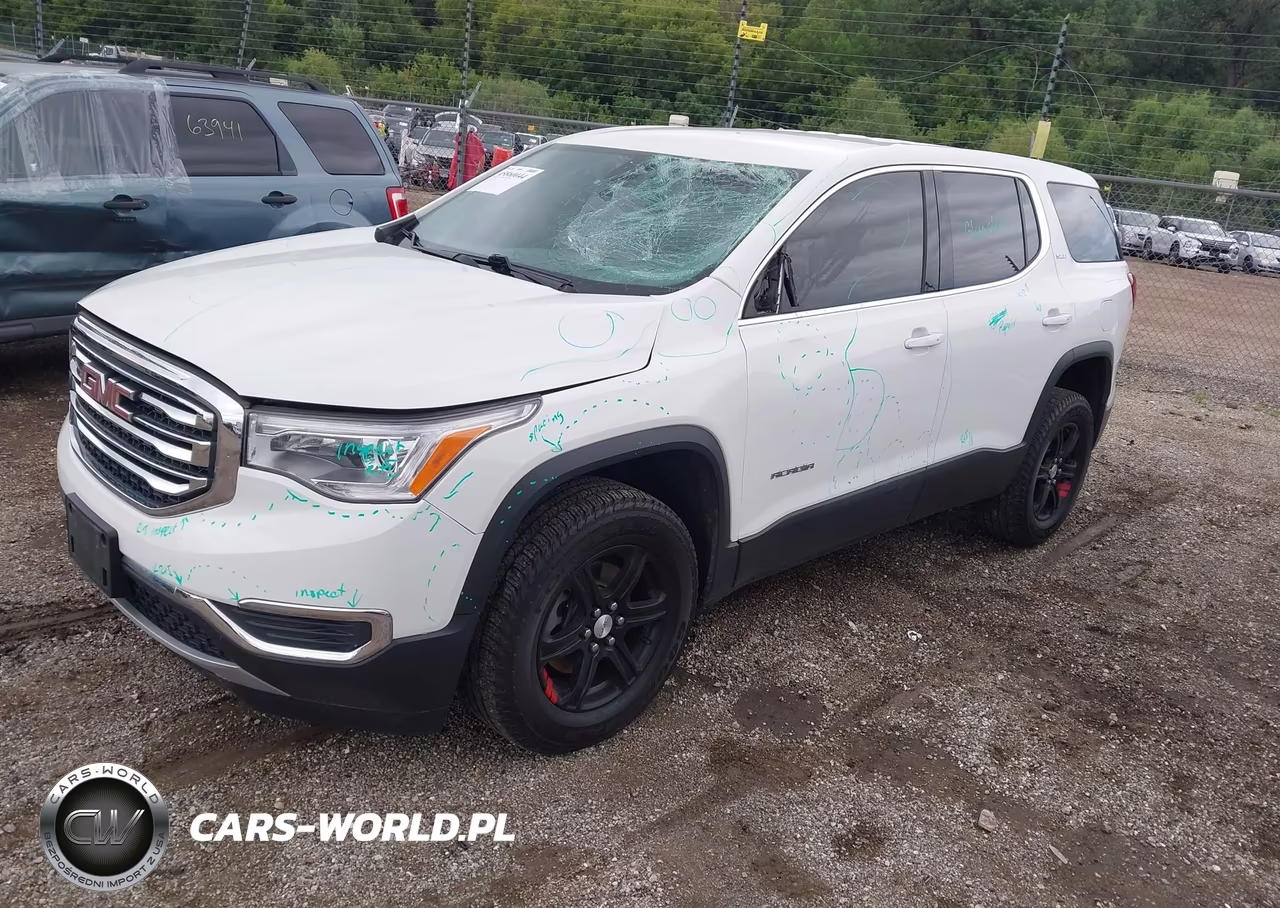 2019 GMC Acadia Sle-1 VIN:1GKKNKLAXKZ291605 - 2