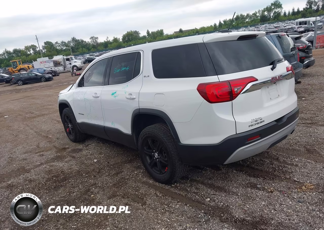 2019 GMC Acadia Sle-1 VIN:1GKKNKLAXKZ291605 - 3