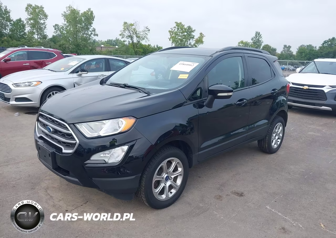 2020 Ford Ecosport Se VIN:MAJ6S3GL3LC323750 - 2