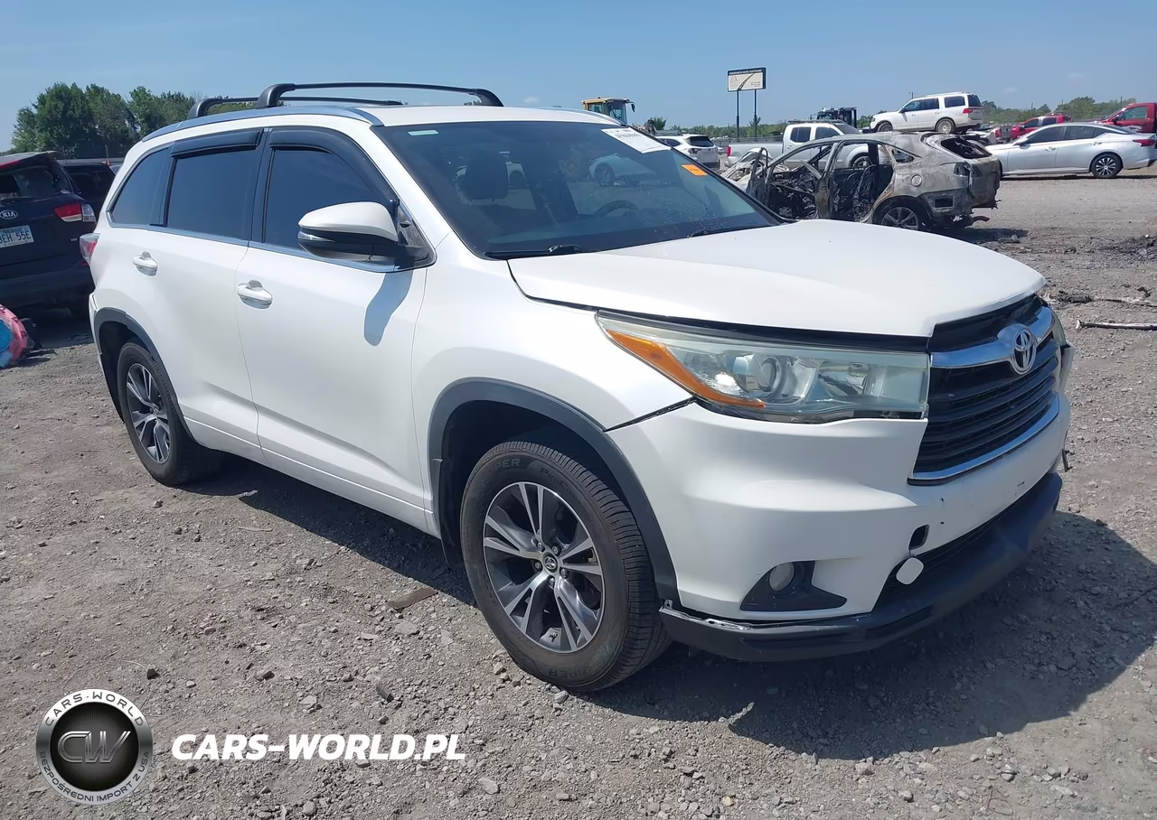 2016 Toyota Highlander Xle V6