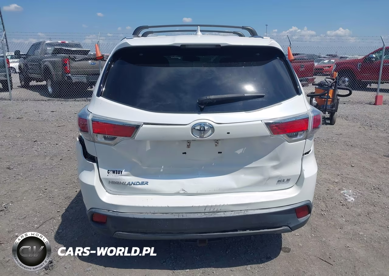 2016 Toyota Highlander Xle V6 VIN:5TDKKRFH5GS158832 - 16
