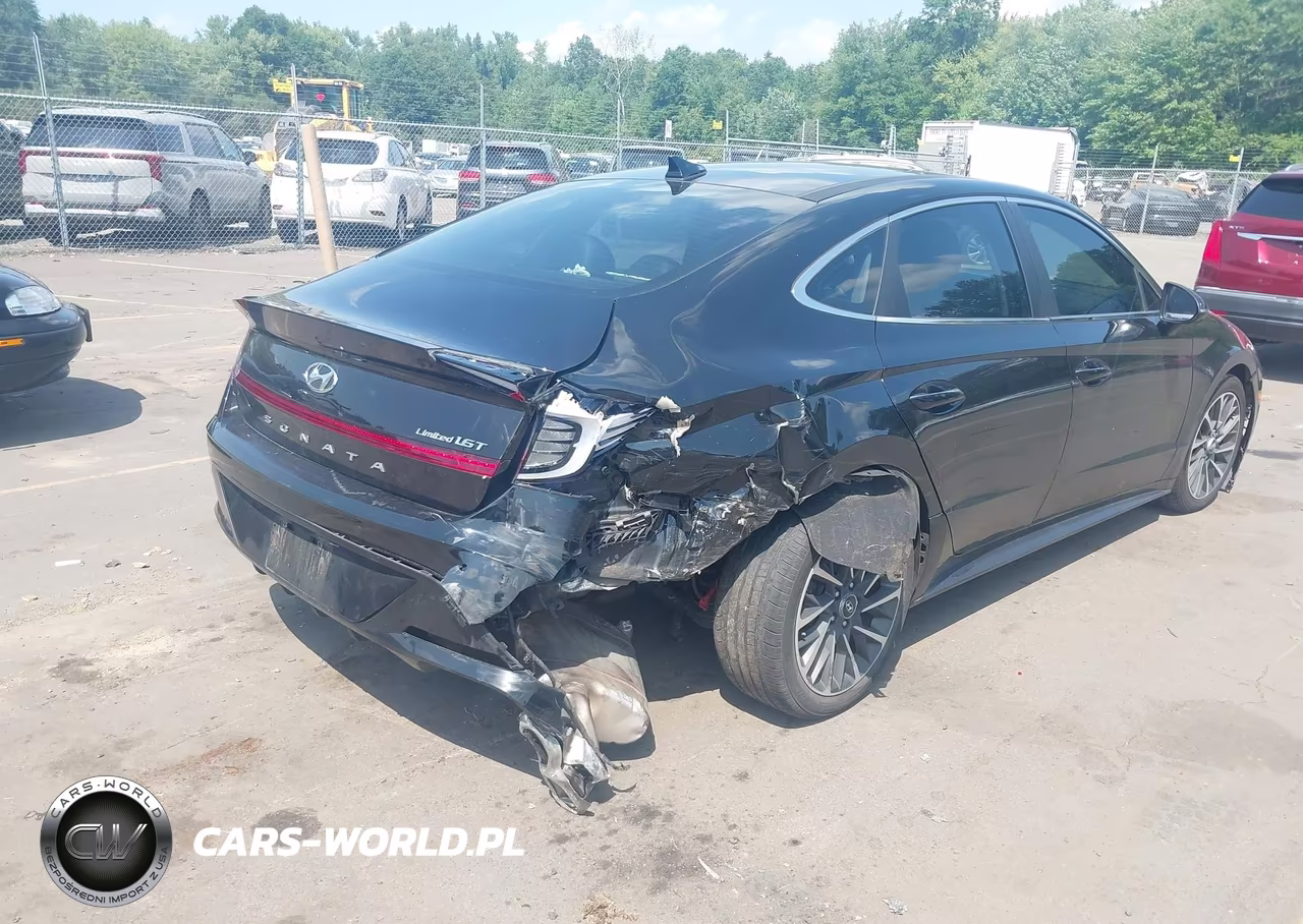 2020 Hyundai Sonata Limited VIN:5NPEH4J27LH033672 - 4