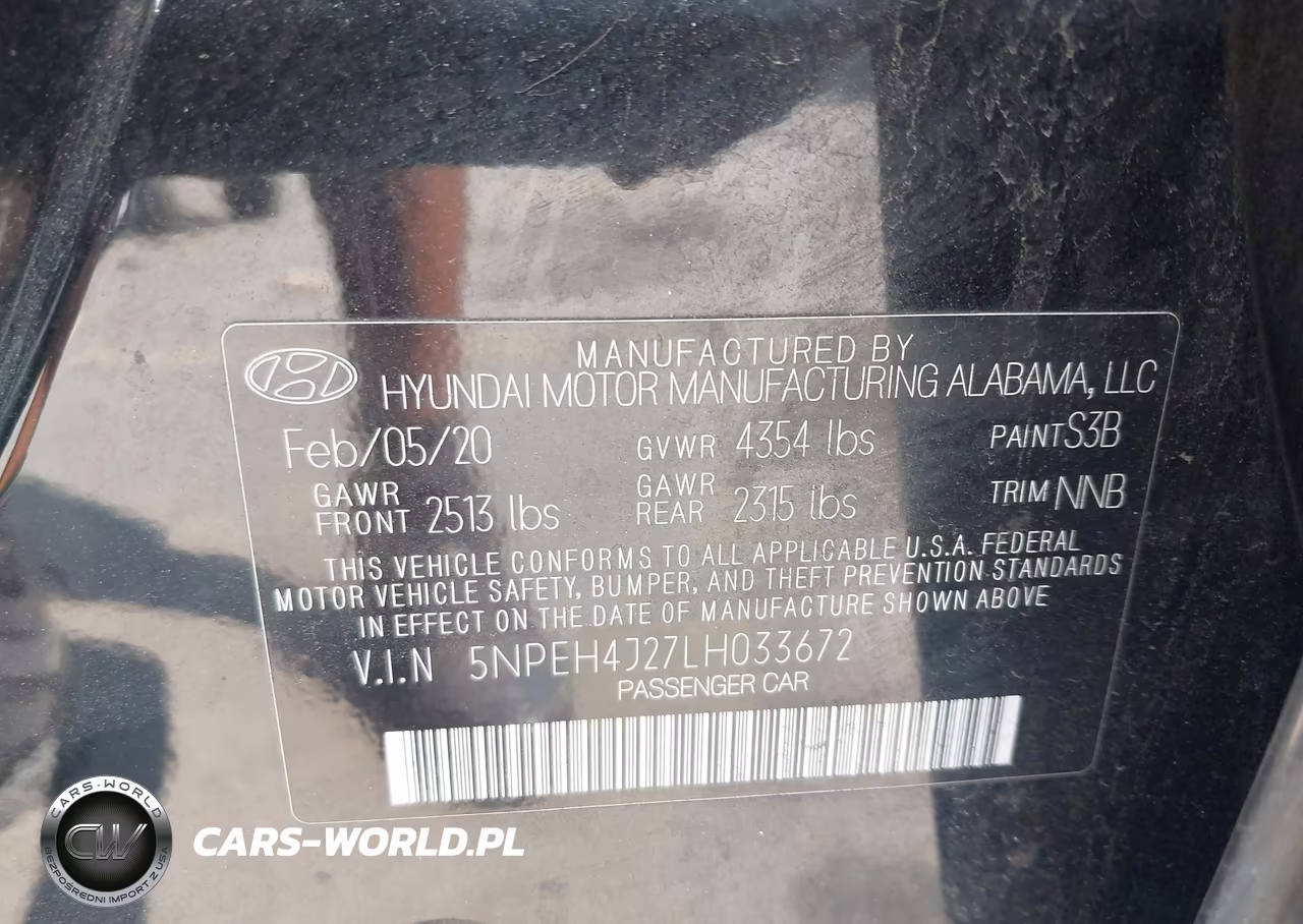 2020 Hyundai Sonata Limited VIN:5NPEH4J27LH033672 - 9