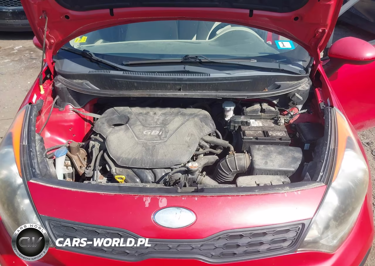 2013 Kia Rio Lx VIN:KNADM5A38D6213208 - 10