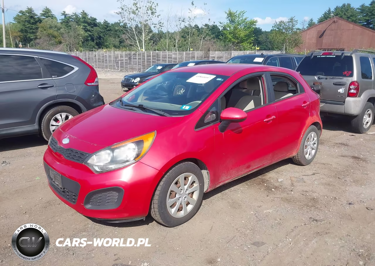 2013 Kia Rio Lx VIN:KNADM5A38D6213208 - 2