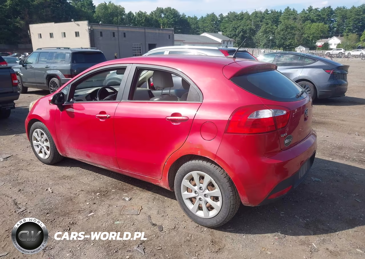 2013 Kia Rio Lx VIN:KNADM5A38D6213208 - 3