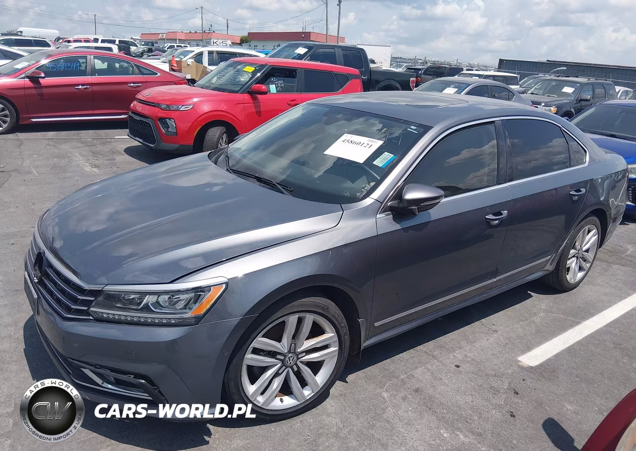 2017 Volkswagen Passat Sel Premium VIN:1VWCT7A34HC037775 - 2