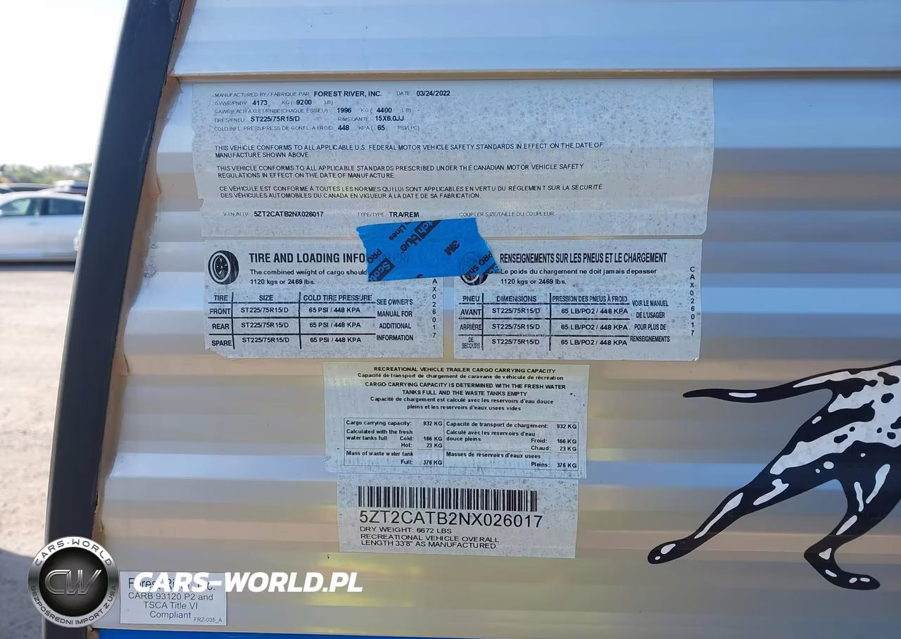2022 Coachmen Catalina VIN:5ZT2CATB2NX026017 - 9
