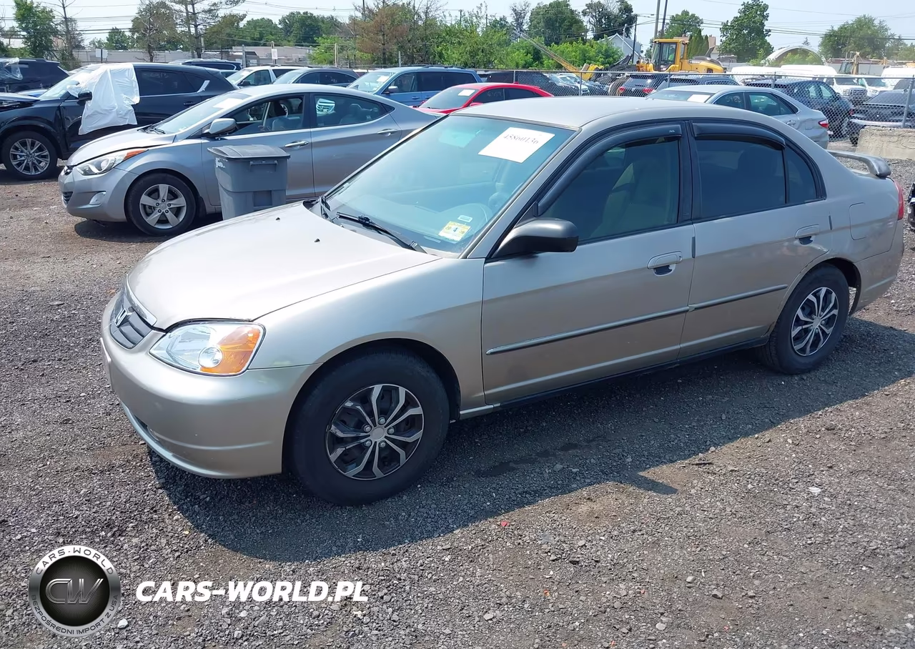 2003 Honda Civic Lx VIN:2HGES165X3H545262 - 2