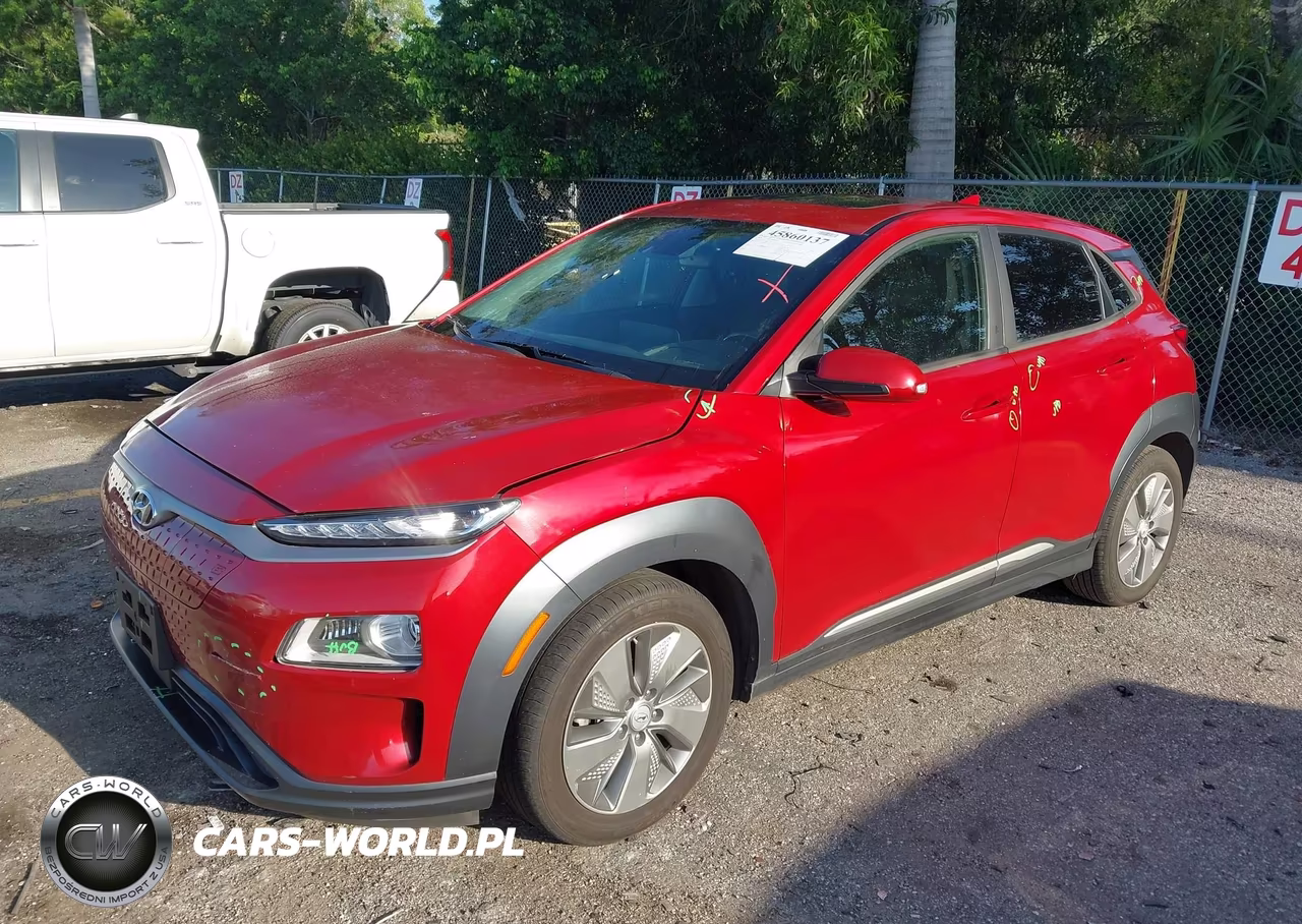 2021 Hyundai Kona Electric Ultimate VIN:KM8K53AGXMU127596 - 2