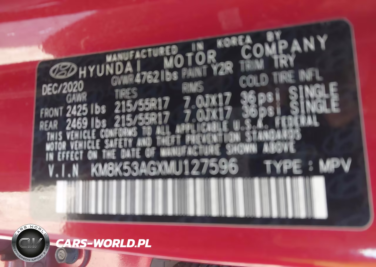 2021 Hyundai Kona Electric Ultimate VIN:KM8K53AGXMU127596 - 9