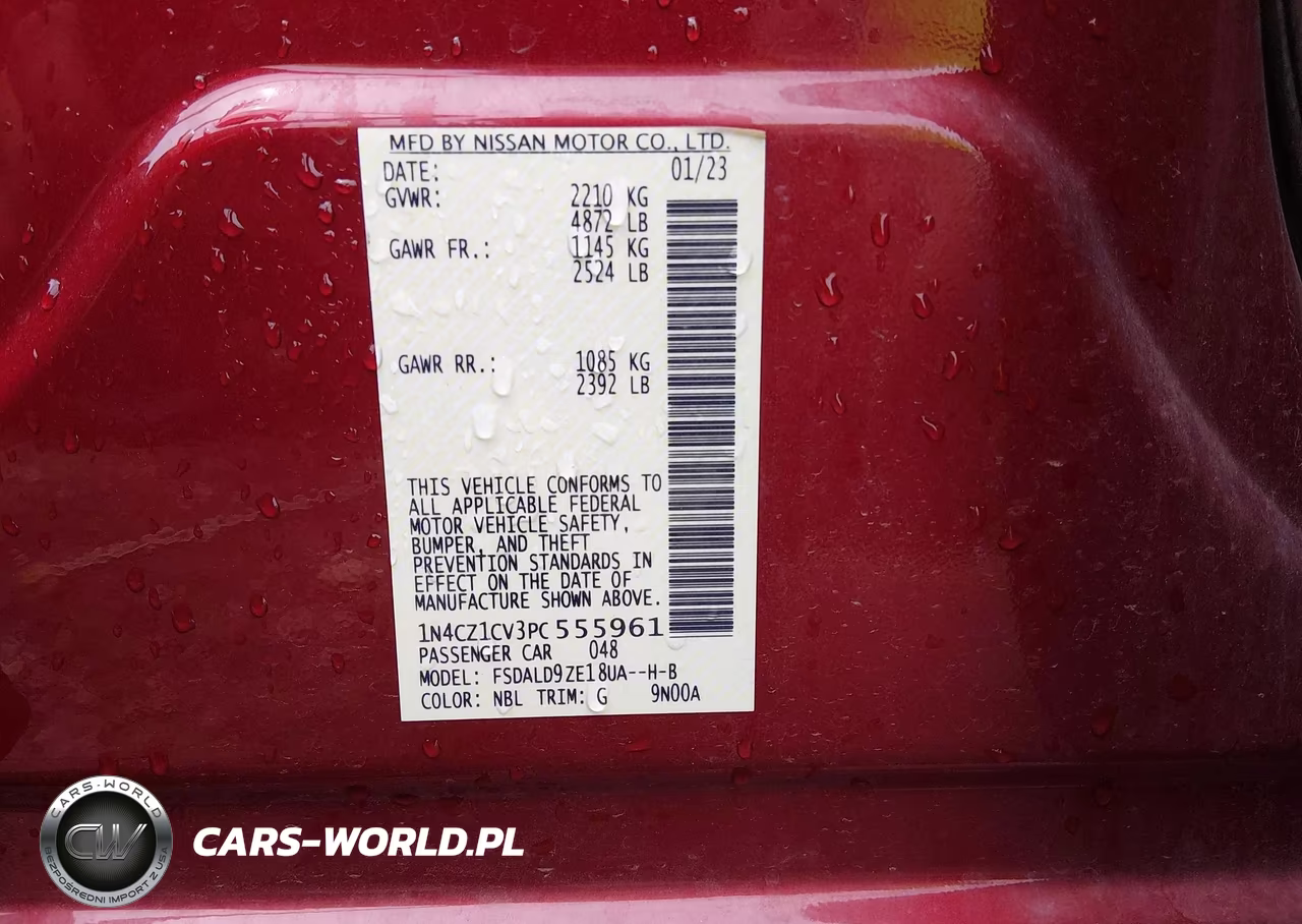 2023 Nissan Leaf Sv Plus 60 Kwh VIN:1N4CZ1CV3PC555961 - 9