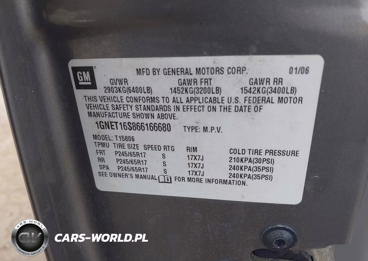 2006 Chevrolet Trailblazer Ext Ls VIN:1GNET16S866166680 - 9